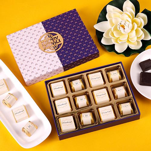 Diverse Flavors In Chocolate Assortment