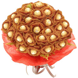 Delectable Ferrero Rocher Chocolate Bouquet