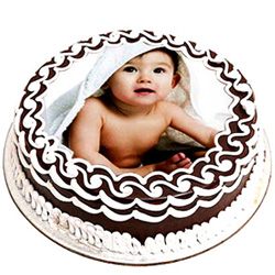 Delicious Chocolate Photo Cake