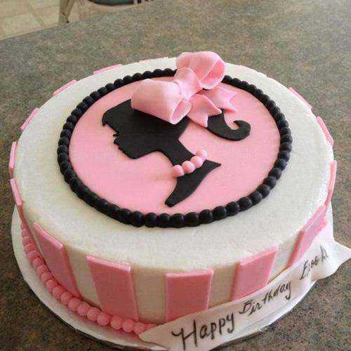 Garnished Kids Special Barbie Theme Cake