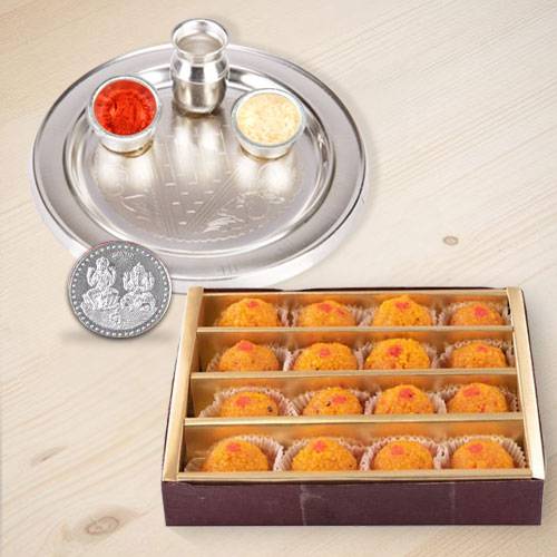 Haldiram Ladoo N Thali  Free Coin