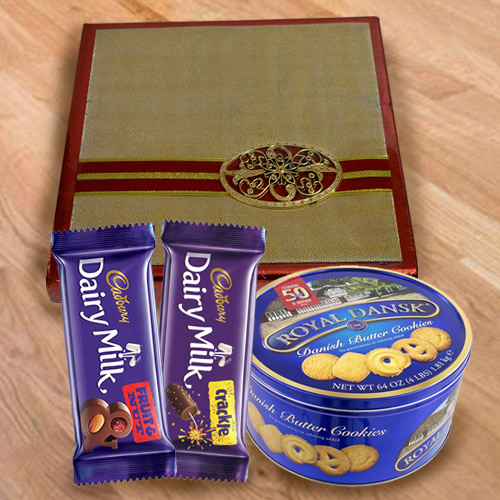 Classic Assorted Dry Fruits with Cookies N Chocolates