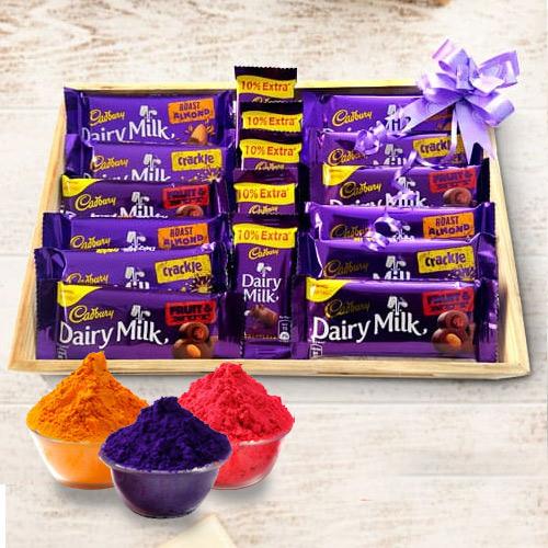 Exclusive Cadburys Holi Gift Hamper