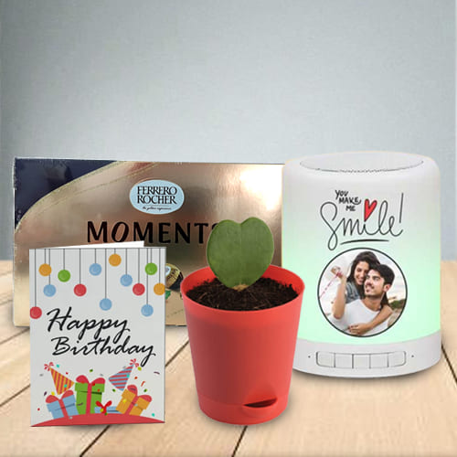 Amazing Personalized Speaker Chocolate N Sweetheart Plant