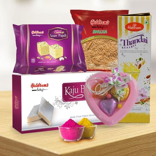 Tasty Haldirams Gift Hamper for Holi