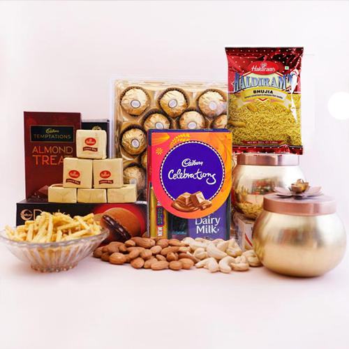 Exclusive Dry Fruits N Chocolates Diwali Combo