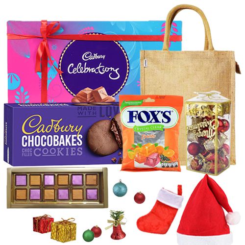 Yummy Chocolates N Decorative Combo for Christmas