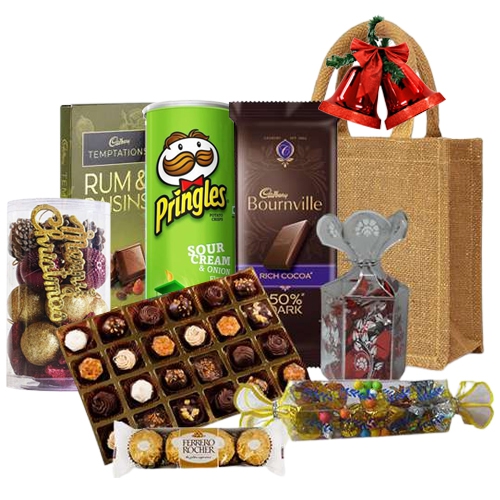 Chocolate n Chips Christmas Foodies Hamper