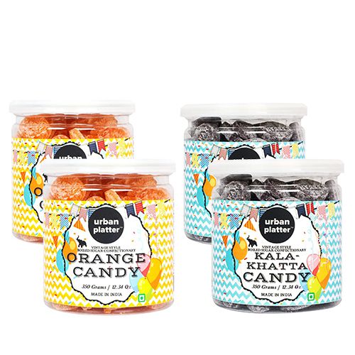 Yummy Orange N Kala-Khatta Candy Gift from Urban Platter