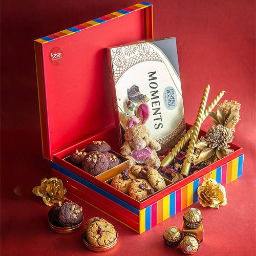 Amazing Choco N Cookie Love Gift Hamper