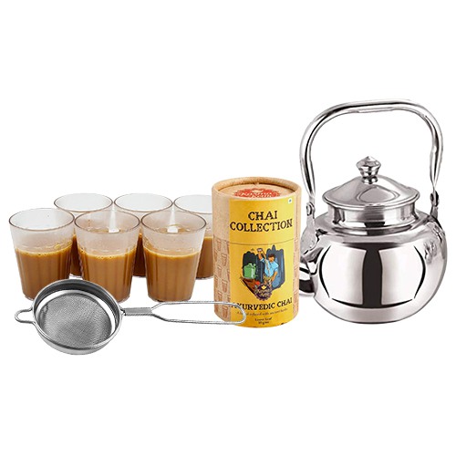 Authentic Karma Kettle Ayurvedic Tea Combo