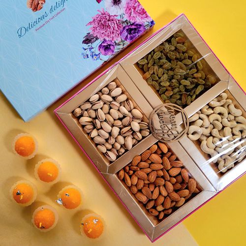 Luxurious Nuts Filled Gift Box