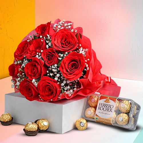 Sweet Roses and Ferrero Delight