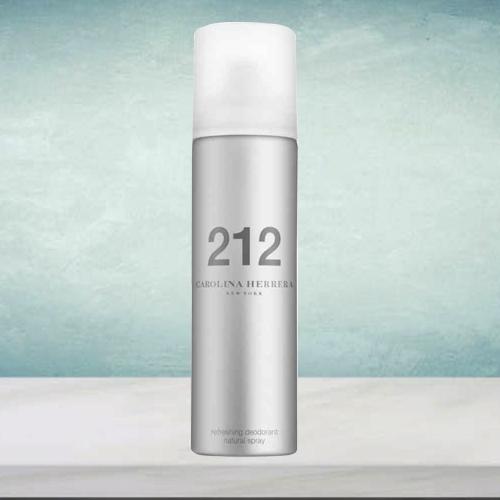 Fragrant Dose of Carolina Herrera 212 NYC Deodorant Spray for Women