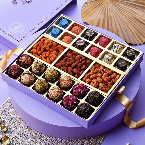 THOT Ultimate Roasted Dry Fruits Laddoo n Choco