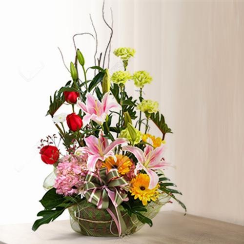 Beautiful Mixed Flowers Arrangement