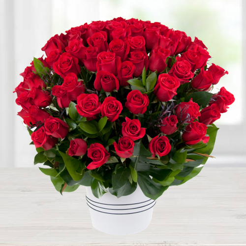 Gift of Dutch Roses Arrangement