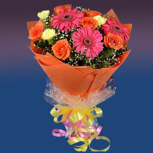 Charming Eternal Love Mixed Flower Bouquet