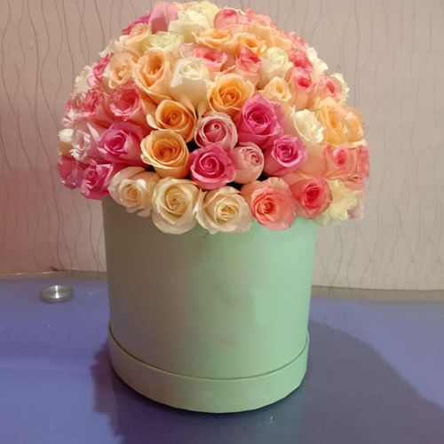 Enchanting 75 Mixed Roses Bouquet