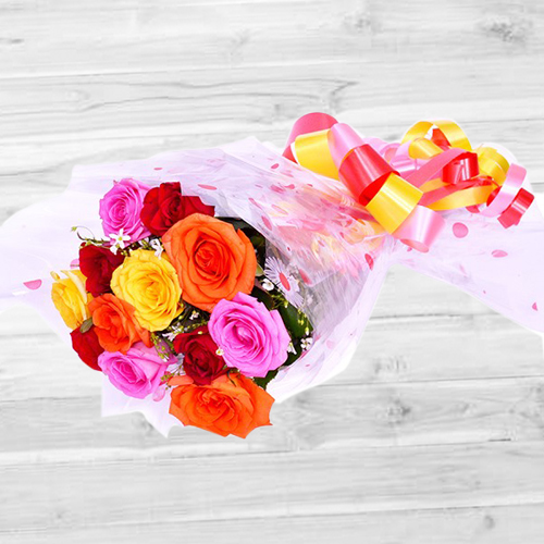 Amazing Mixed Rose Bouquet