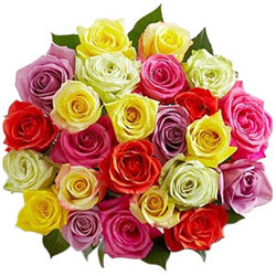 Attractive Mixed Roses Bouquet