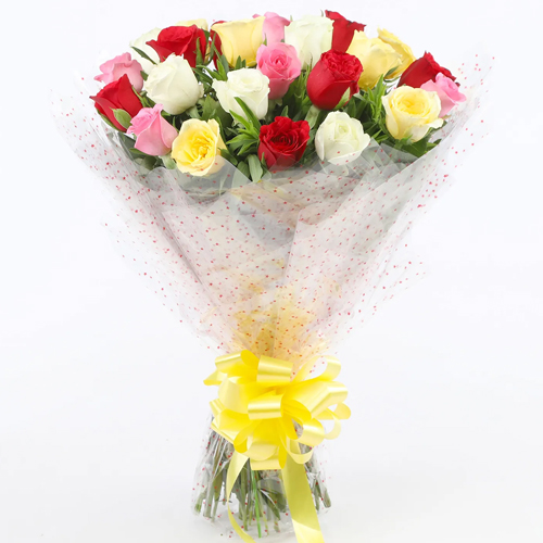 Sophisticated Special Surprise Bunch of Mixed Roses