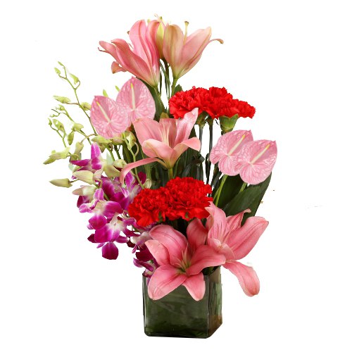 Wonderful Assorted Flowers Arrangement