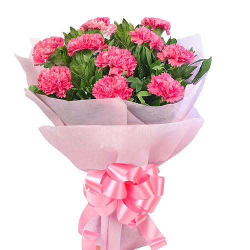Wonderful Bouquet of Pink Carnations