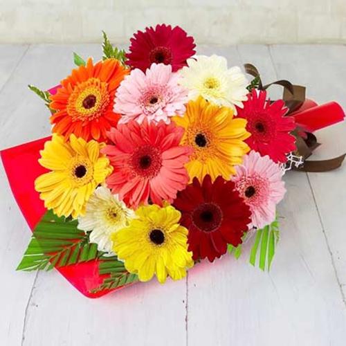 Bouquet of lovely Mixed Gerberas