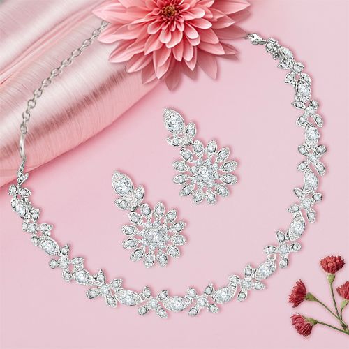 Stunning AD Necklace Set