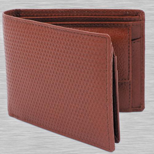Remarkable Maroon Color Leather Wallet for Men