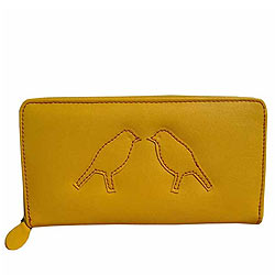 Marvelous Spice Art Yellow Wallet for Women