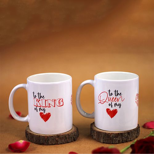 Amazing King N Queen Mug Set