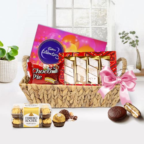 Lip smacking Assorted Chocolates Gift Basket