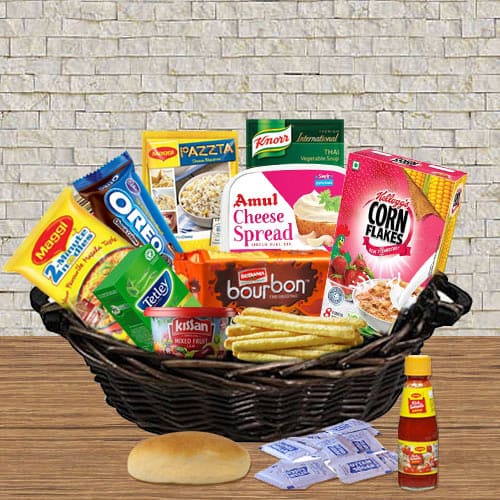 Exclusive Gourmet Gift Basket to Bhopal, India