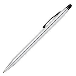 Amazing Cross Click Roller Ball Chrome Pen