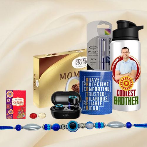 Cool Work From Home Rakhi Gift Hamper for Brother