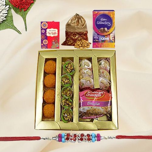 Loaded Sweetness n Fancy Rakhi