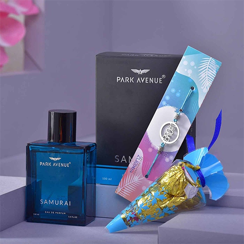 Amazing Bro Rakhi Perfume Hamper