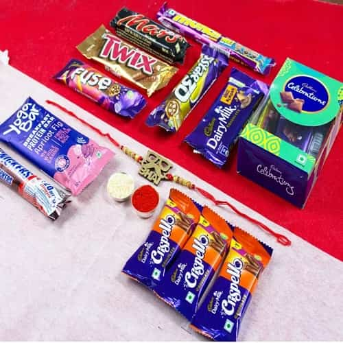 Cool Bhai Rakhi with Chocolates Combo