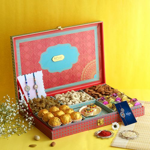 Premium Rakhi Treats Gift Box