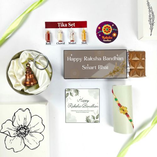 Charming Smart Bhai Rakhi Gift Delight