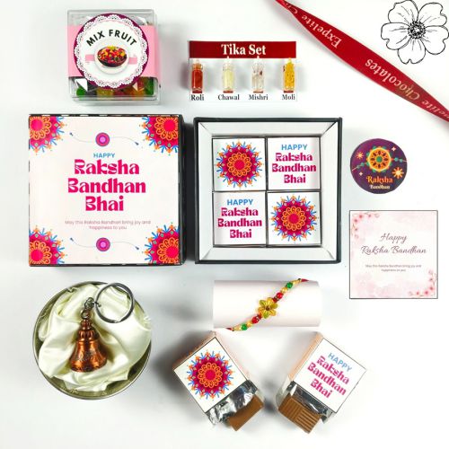 Joyful Rakhi Goodies Box