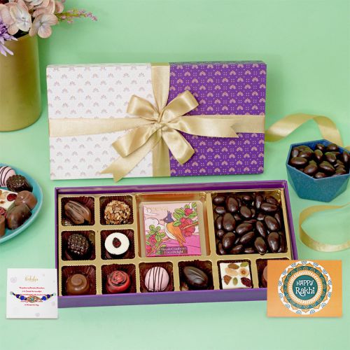 Rakhi Blessings  N  Chocolate Treats Gift