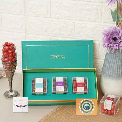 Sibling Treats with Rakhi Blessing