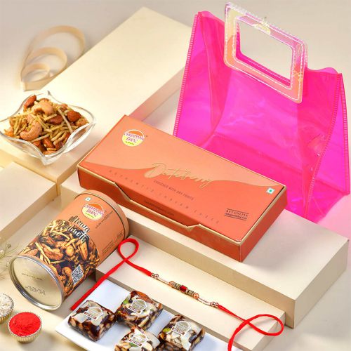 Delightful Rakhi with Nutty Flavors