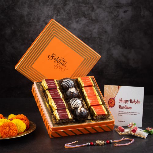 Charming Rakhi Sweet Treat Hamper