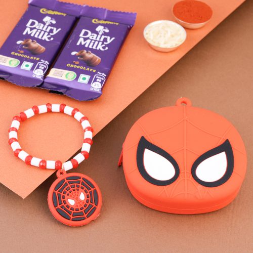 Heroic Spiderman Rakhi Combo