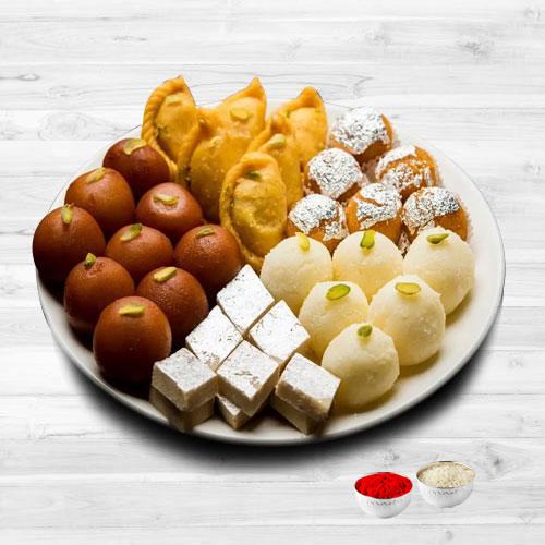 Delicious Assorted Sweets from Bhikaram