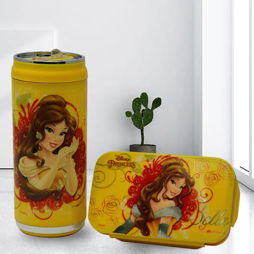 Amusing Disney n Marvel Lunch Box N Sipper Bottle Combo